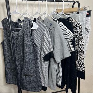 Cabi Rachel Zoe H&M Ann Taylor Tops Michael Kors Sweater Pleated Skirt Bundle S